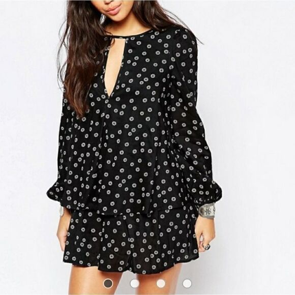 Free people keyhole dress with little flow… - Picture 1 of 4